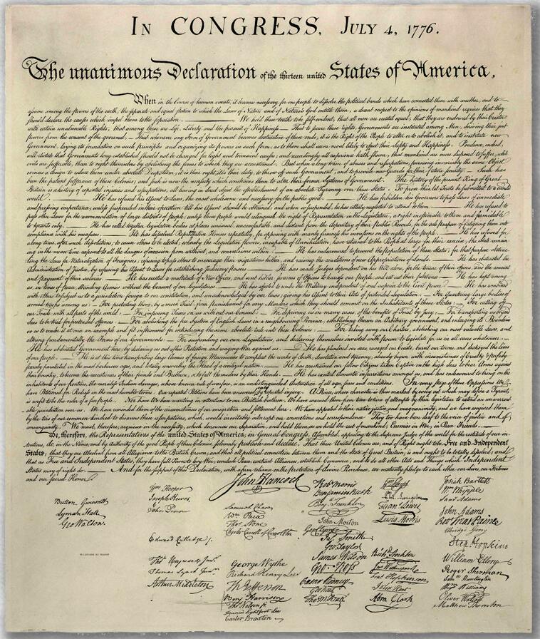 Declaration of Independence